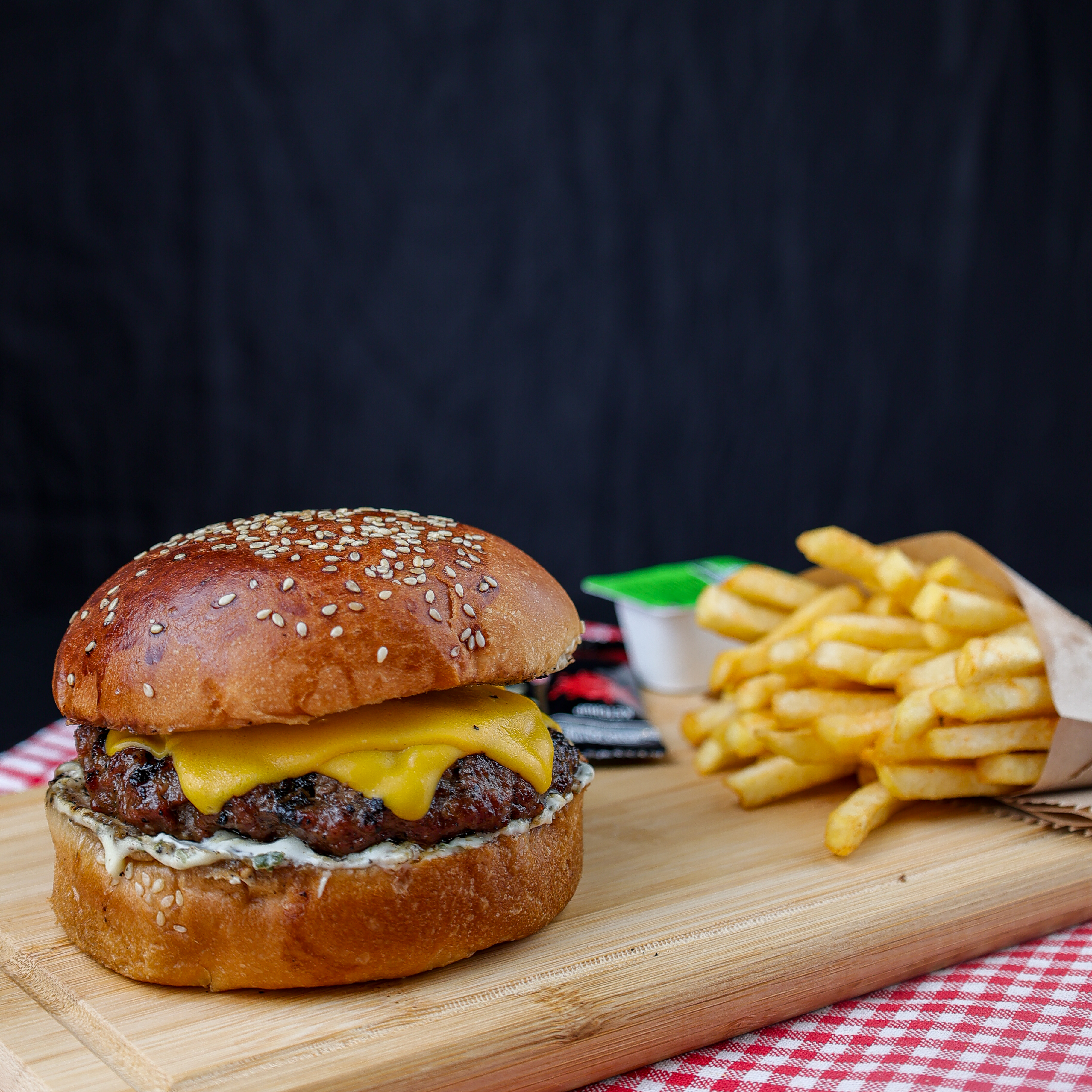 Cheese Burger (120gr)